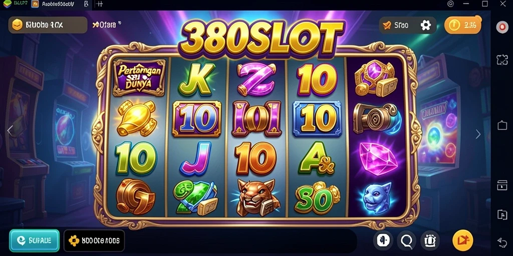 Gameplay menarik dalam pertarungan slot yang mendebarkan.