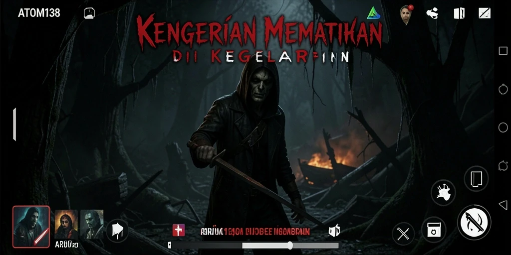 Gameplay menegangkan di dunia kegelapan penuh misteri.