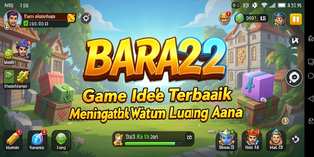 Tampilan gameplay BARA22 yang menarik dan adiktif.