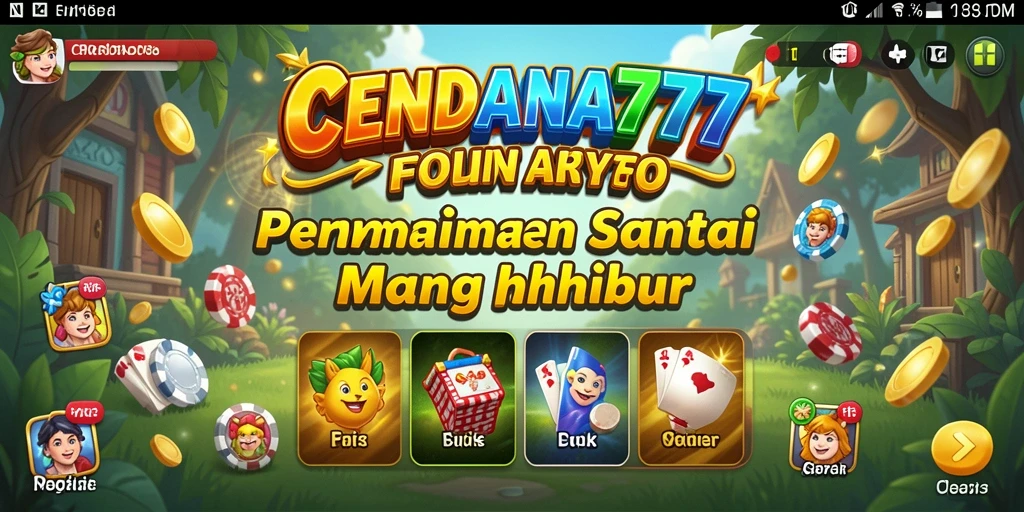 Tangkapan layar dari gameplay CENDANA777 yang penuh warna dan menyenangkan.
