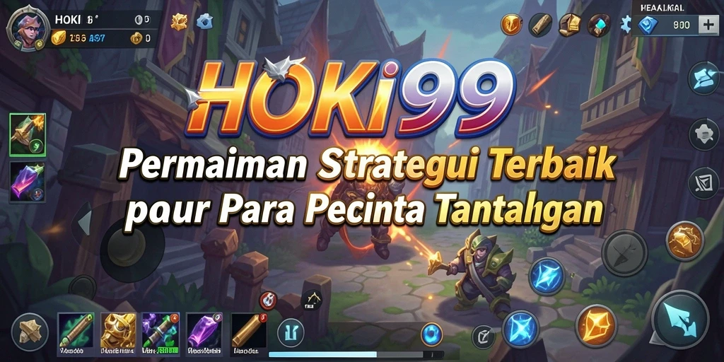 Tampilan epik gameplay HOKI99 dengan strategi yang mendebarkan.