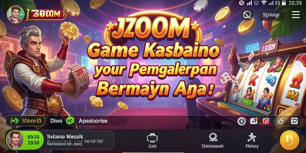 Tampilan gameplay J200M yang mendebarkan dengan berbagai pilihan permainan kasino.