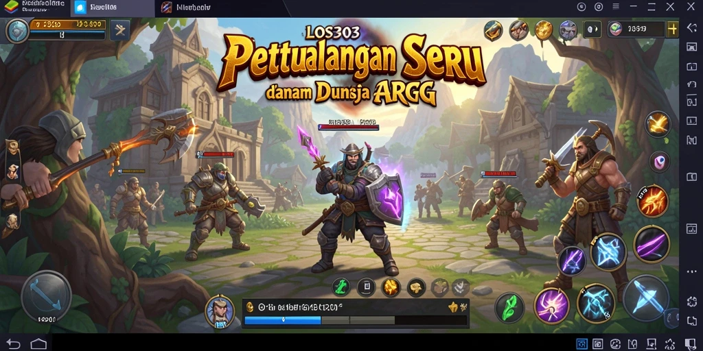 Gameplay menarik di dunia ARPG penuh tantangan.