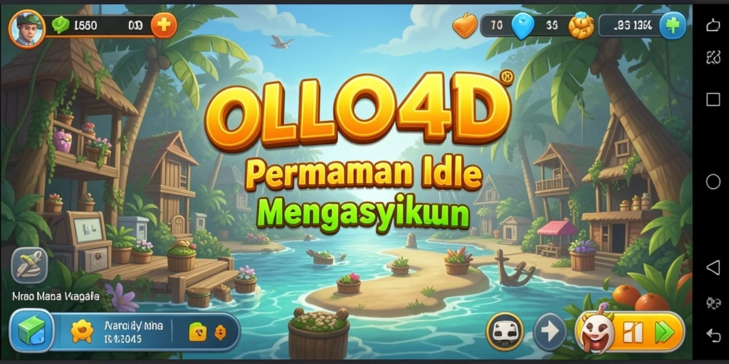 Tampilan gameplay OLLO4D yang mengasyikkan dan penuh dengan karakter unik.