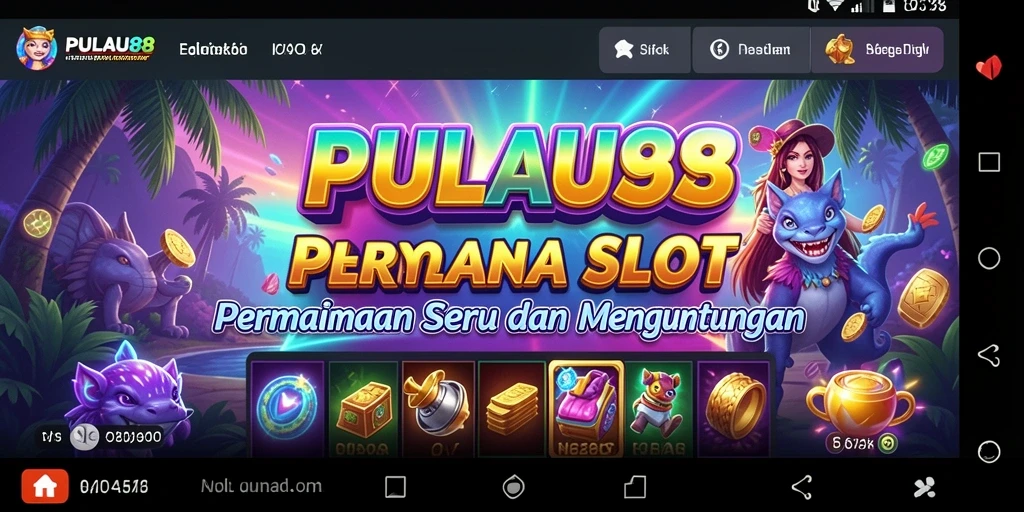Tangkapan layar permainan slot PULAU88 yang mendebarkan dan penuh warna.