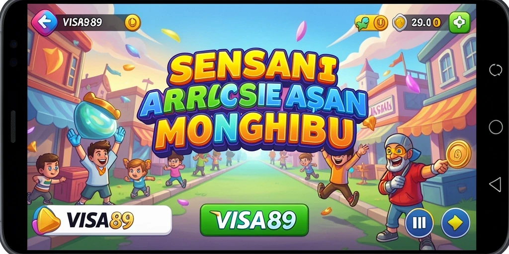 Tampilan utama gameplay VISA89 yang mendebarkan dan penuh aksi.