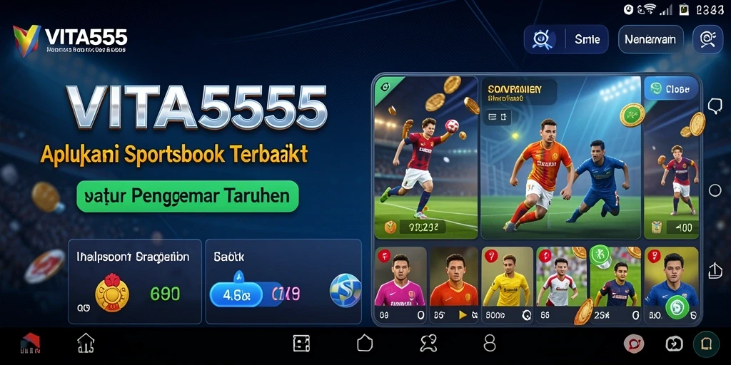 Gameplay VITA555 yang menarik dalam taruhan olahraga.