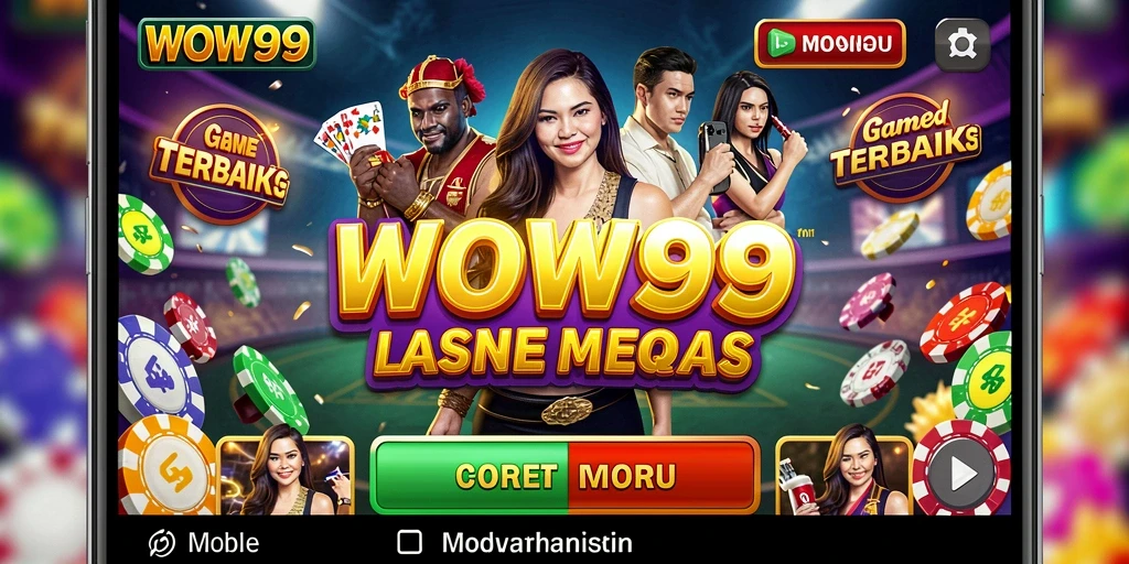 Gameplay kasino WOW99 yang mendebarkan dan menarik perhatian.